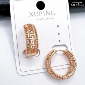 Сережки Xuping18К 20018 ( 1.5 см.)
